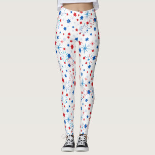 Leggings Moderno 4 de julio Patrón 02 N BG