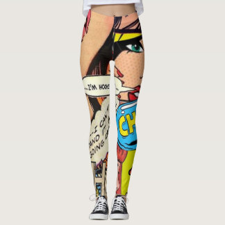 Leggings Moderno diseño estético de arte pop femenino T-Shi