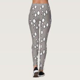 Leggings Moderno patrón gris