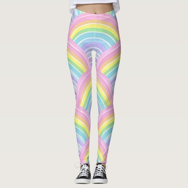 Leggings Moderno y elegante arcoiris (Anverso)