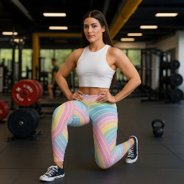 Leggings Moderno y elegante arcoiris
