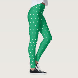 Leggings Moderno y elegante Shamrock Green Clover