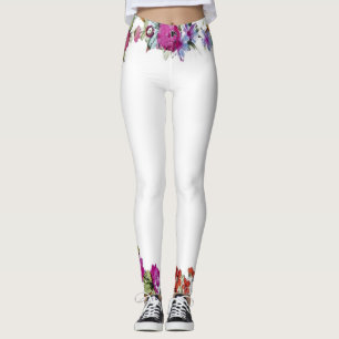 Leggings Moi de flores - Piernas