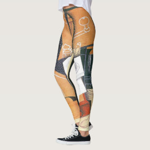 Leggings Molino de Café de Juan Gris, Arte Cubista Vintage
