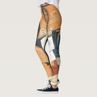 Leggings Molino de Café de Juan Gris, Arte Cubista Vintage
