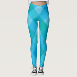 Leggings Momento de Madras - Piernas del patrón de trenzado