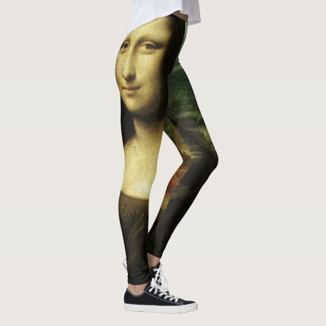 Leggings Mona Lisa de Leonardo da Vinci, Arte del Renacimie (Derecha)