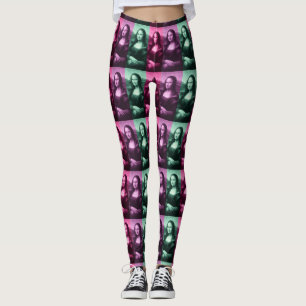 Leggings Mona Lisa Púrpura Rosa Verde