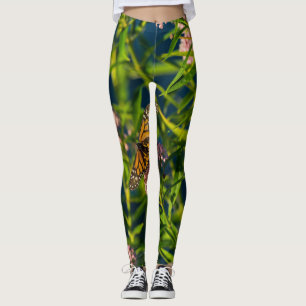 Leggings Monarca Y Milkweed