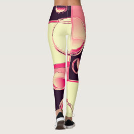 Leggings Mondrian & Bubbles