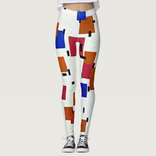Leggings Mondrian - Composición en color A