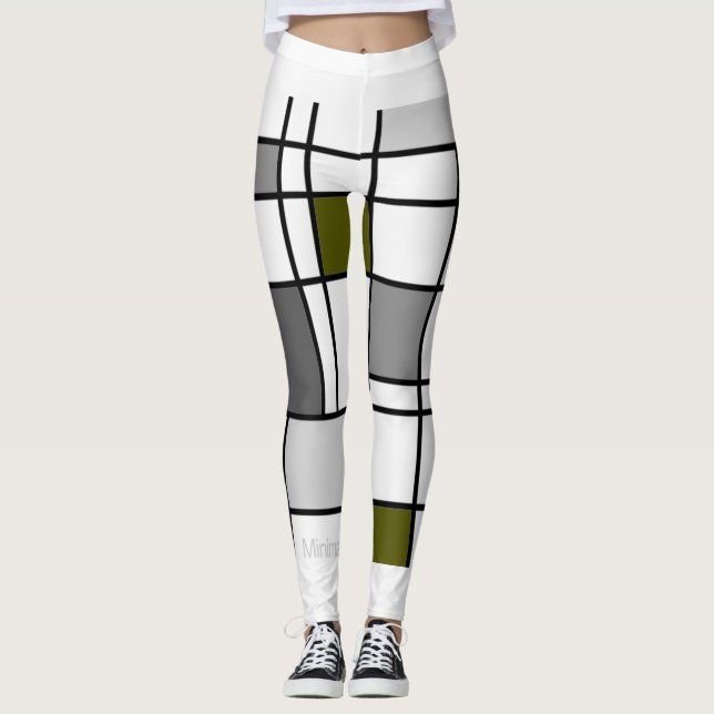 Leggings Mondrian Inspired 3 (Anverso)