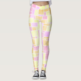 Leggings Mondrian Pastel 4