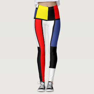 Leggings Mondriano, minimalista