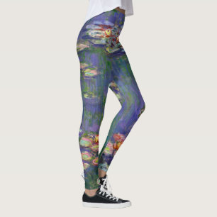 Leggings Monet Water Lilies Masterpiece Pintura