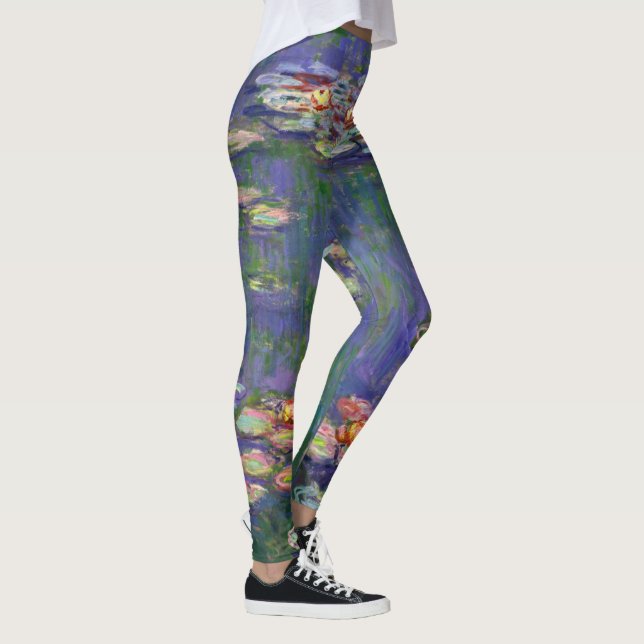 Leggings Monet Water Lilies Masterpiece Pintura (Derecha)