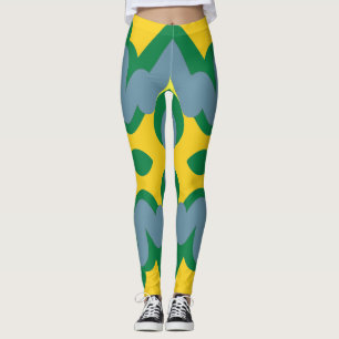 Leggings Mono clásico multicolor lindo "Ratti_Creative_Arts