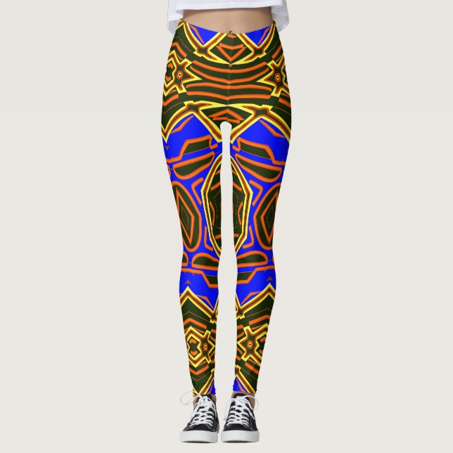 Leggings Mono multicolor lindo clásico "Ratti_Creative_Arts (Anverso)
