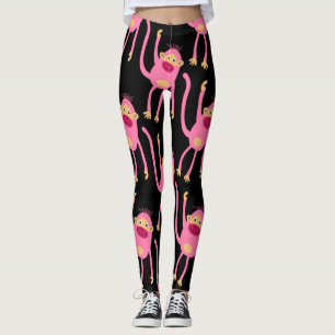 Leggings Mono Pequeño Lindo