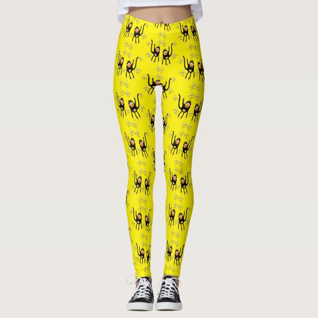 Leggings Mono Y Bananas Cuidados (Anverso)