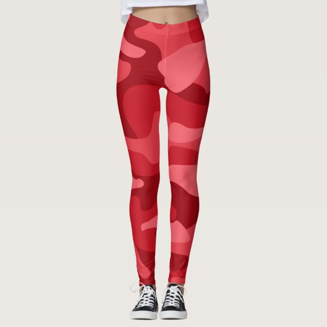 Leggings Monocolor imperial rojo (Anverso)