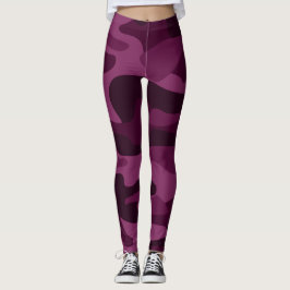 Leggings Monocolor morado tirio