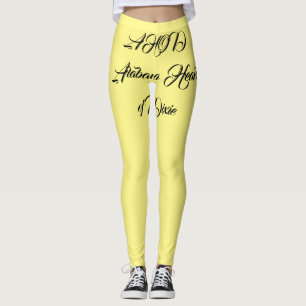Leggings Monograma Alabama Corazón de Dixie