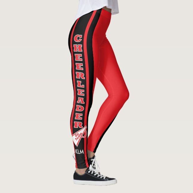 Leggings Monograma animador rojo (Derecha)