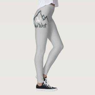 Leggings Monograma personalizable de la gama de montañas di