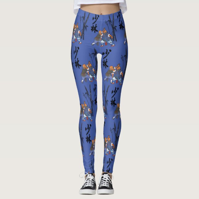 Leggings Monos de Shaolin (Anverso)