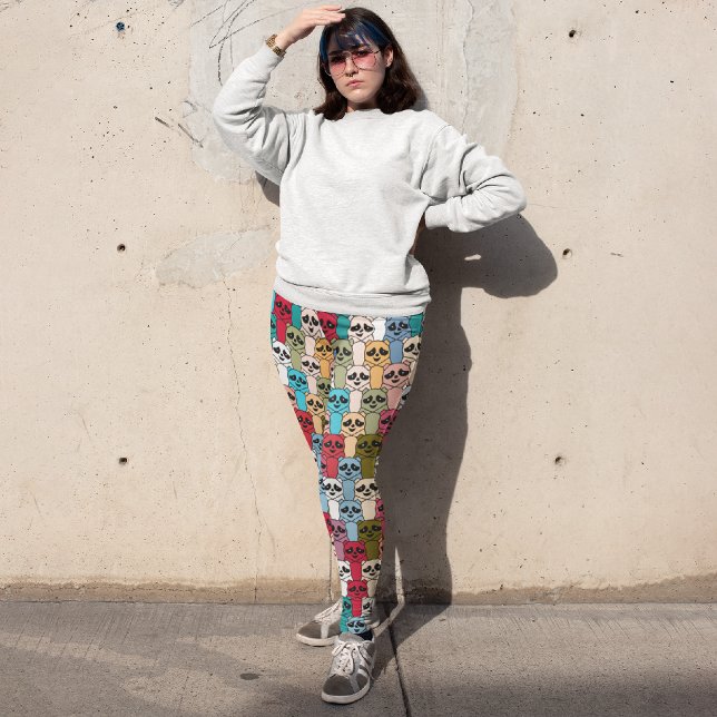 Leggings Monster Panda (Subido por el creador)