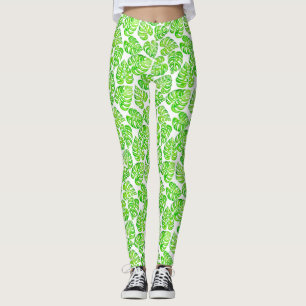 Leggings Monstera deja acuarela