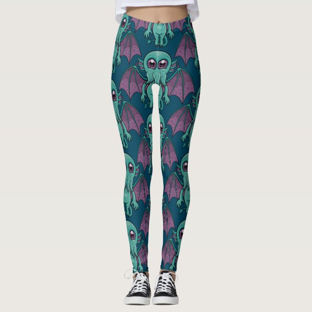 Leggings Monstruo de Cthulhu (Anverso)
