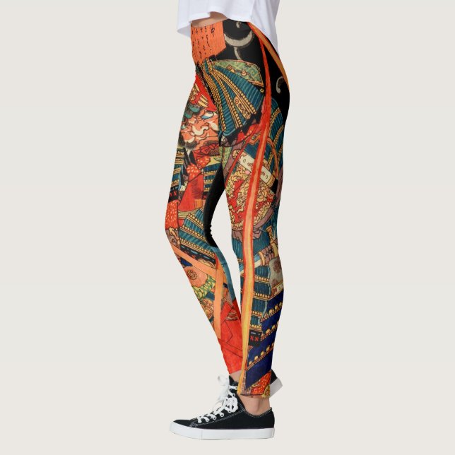 LEGGINGS MONSTRUO DE LUCHA EN SAMURAI (Izquierda)