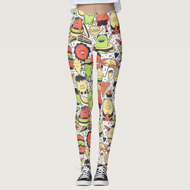 Leggings Monstruos divertidos de Guay (Anverso)