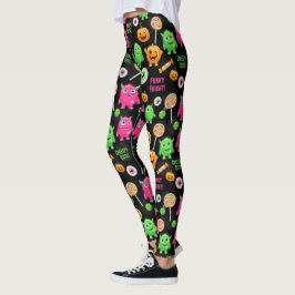 Leggings Monstruos "trillados" y diversión de Halloween sin