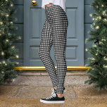 Leggings Montaje de la napa de la nalga negra y blanca de l<br><div class="desc">Personalizar para elegir cualquier color</div>