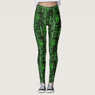 Leggings Montaje digital de mármol de granito simulado ver