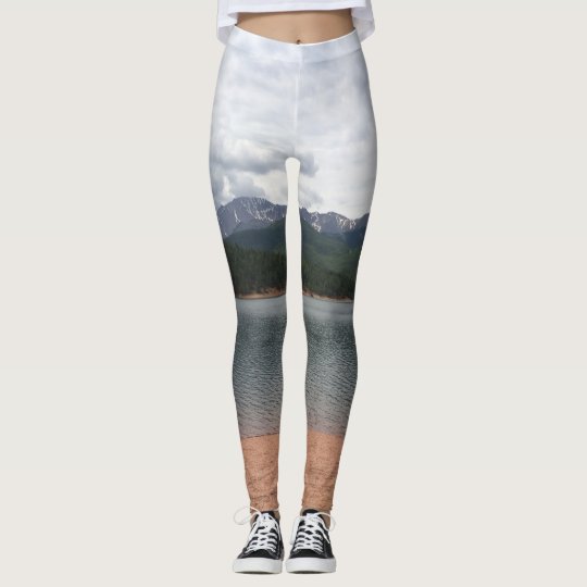 Leggings Montañas y polainas del lago