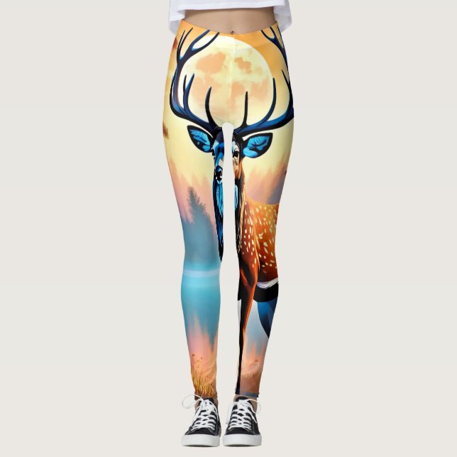 Leggings Moonlit Deer Stance (Anverso)
