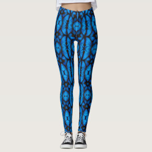 Leggings Morfo Azul Nexus   Geom irlandés de ala mariposa