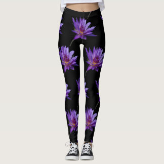 Leggings Morple Waterlily Lotus