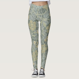Leggings Morris Vine & Jasmine Garden Flower Classic