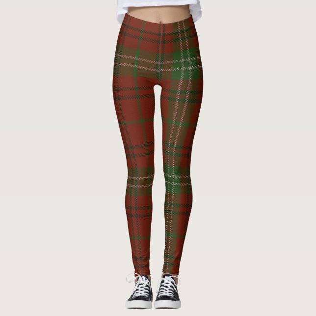 Leggings Morrison Tartan Clan Plaid (Anverso)