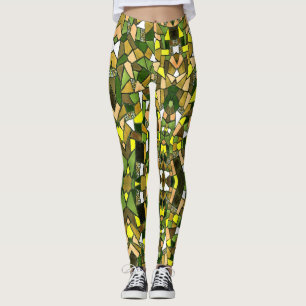 Leggings Mosaic Love - Power yoga Ir
