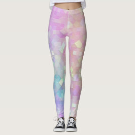 Leggings mosaico de chispa holo: