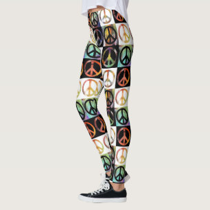 Leggings Mosaico del signo de la paz