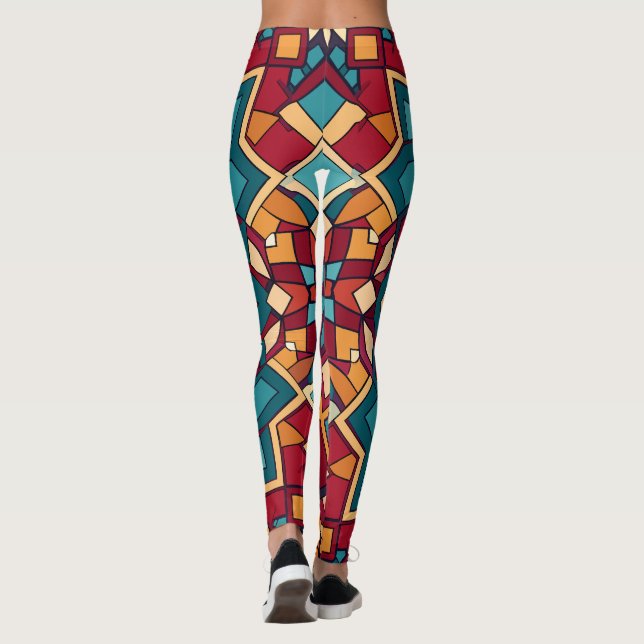 Leggings Mosaico marroquí (Reverso)