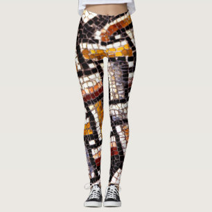 Leggings Mosaico romano tónico de otoño