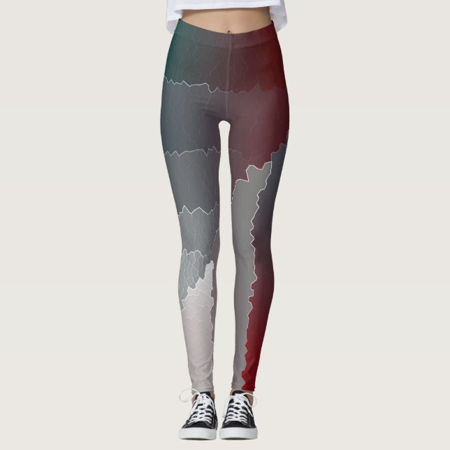 Leggings Mosaico roto (Anverso)
